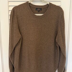 Quince Women’s Cashmere Crewneck Sweater in Brown - Like new